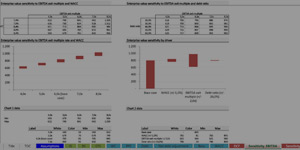 Vorschau zur Excel-Demo für das Seminar DCF-Unternehmensbewertung